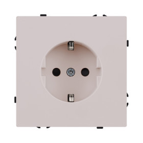 Розетка штепсельная SCHUKO 16A/250 В, кашемир матовый Kollinger Eclipse EC-014CM