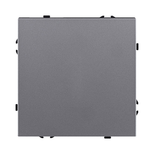 Выключатель 1-клавишный перекрестный 10А/250В, серый Kollinger Eclipse EC-003GY