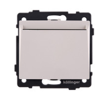 Карточный выключатель механический, кашемир матовый Kollinger REA-041CM для Aspekt, Eleganz, Reflex