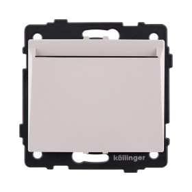 Карточный выключатель механический, кашемир матовый Kollinger REA-041CM для Aspekt, Eleganz, Reflex