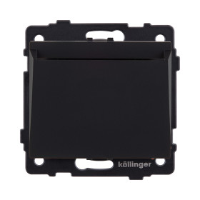 Карточный выключатель механический, черный матовый Kollinger REA-041BM для Aspekt, Eleganz, Reflex
