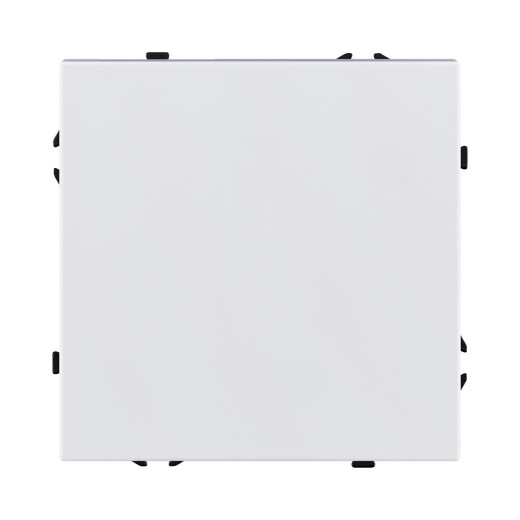 Выключатель 1-клавишный проходной 10А/250В, белый глянцевый Kollinger Eclipse EC-002WG