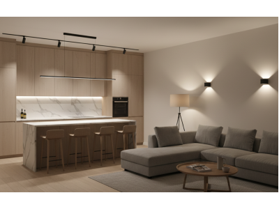 Освещение кухни-гостиной: как выбрать свет без ошибок