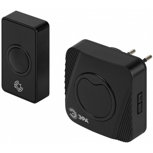 Звонок беспроводной Эра POLYCOLOR AG-M017F15 (AC) Black Era