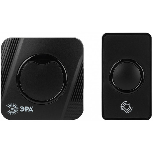 Звонок беспроводной Эра POLYCOLOR AG-M017F15 (DC) Black Era