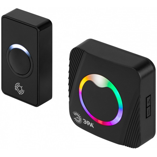 Звонок беспроводной Эра POLYCOLOR AG-M017F15 (DC) Black Era