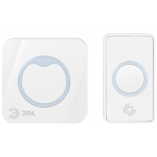 Звонок беспроводной Эра POLYCOLOR AG-M017F15 (DC) White Era