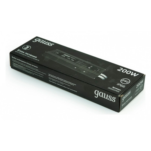 Блок питания с проводом Gauss  202022400