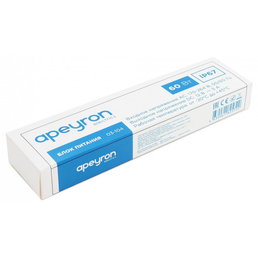 Блок питания с проводом Apeyron Electrics  03-104