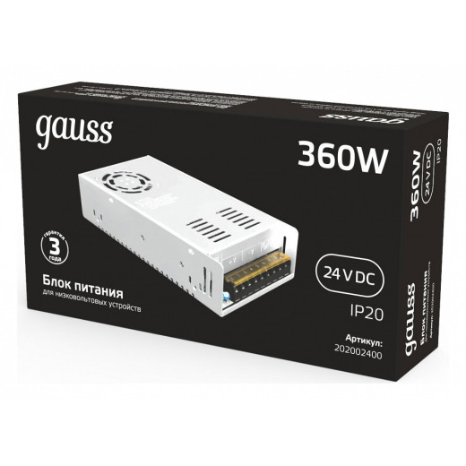 Блок питания Gauss  202002400