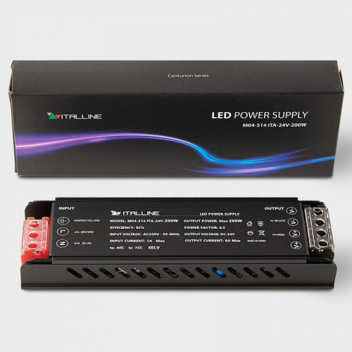 Блок питания Italline M04 M04-514 ITA-24V-200W