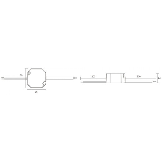 Блок питания с проводом Deko-Light  862235