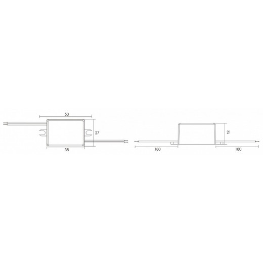Блок питания с проводом Deko-Light LED MINI 872128