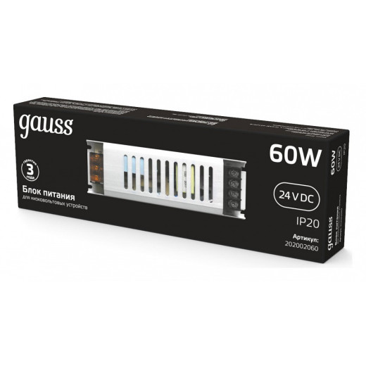 Блок питания Gauss  202002060
