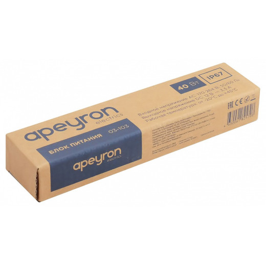 Блок питания с проводом Apeyron Electrics  03-103