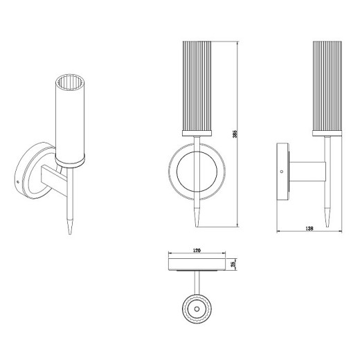 Бра Zortes Tow ZRS.1178.01