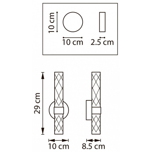 Бра Lightstar Acrile 737652