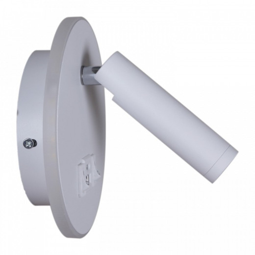 Бра 86203-9.2-001KT LED12W+USB WT