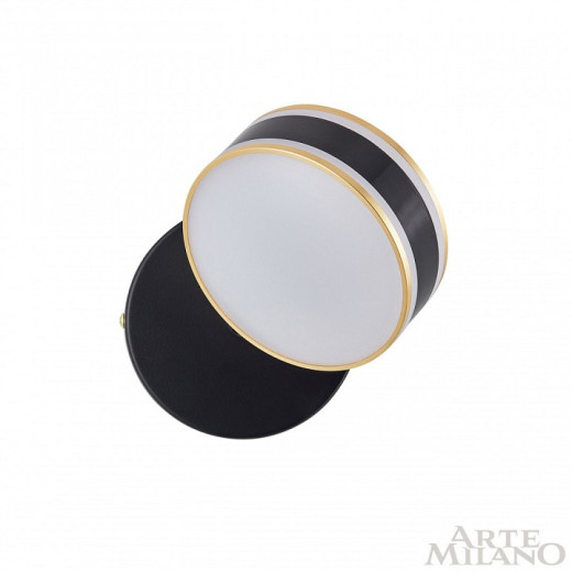 Бра Arte Milano Ferrara-71040 277599/1B BK/GD