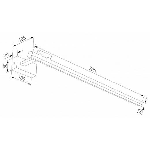 Подсветка для картины Elektrostandard Acento 40155/LED