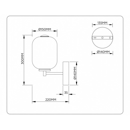Бра Ambrella Light LH LH11039