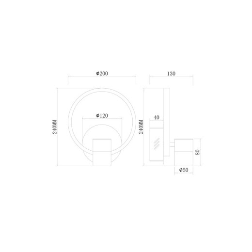 Бра Freya Tumbler FR6074WL-L12GB