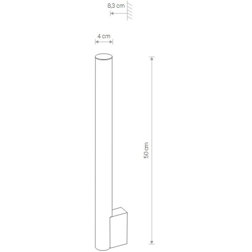 Бра Nowodvorski Ice Tube Led M 8122
