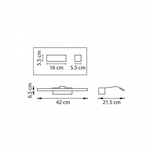 Подсветка для картины Lightstar Muro Spec 808687-4