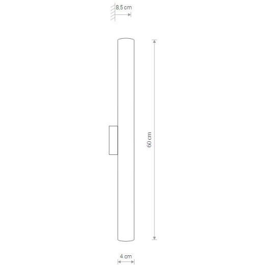Бра Nowodvorski Ice Tube Led S 8118