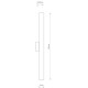 Бра Nowodvorski Ice Tube Led S 8118