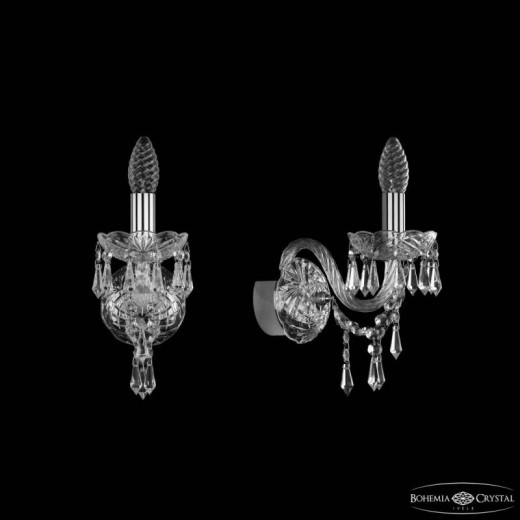 Бра Bohemia Ivele Crystal 1403 1403B/1/141 Ni