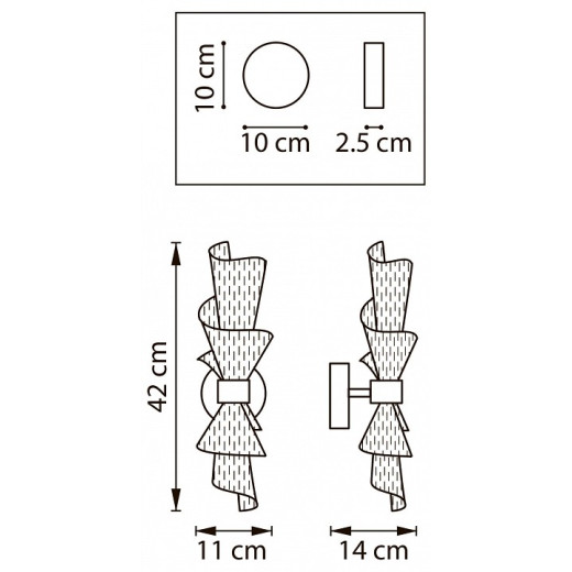 Бра Lightstar Acrile 737672