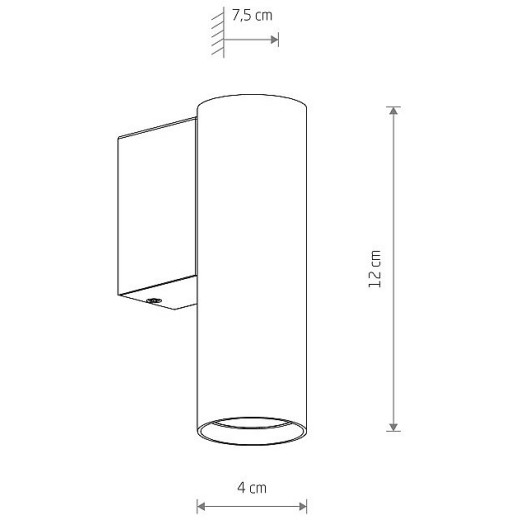 Бра Nowodvorski Fourty Wall S 10888