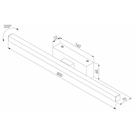 Подсветка для картины Elektrostandard Rino 40157/LED