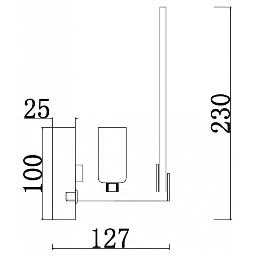 Бра Freya Sophia FR5197WL-01CH