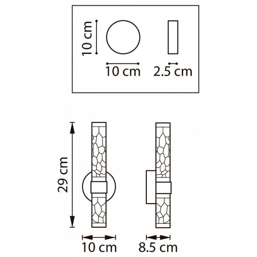 Бра Lightstar Acrile 737662