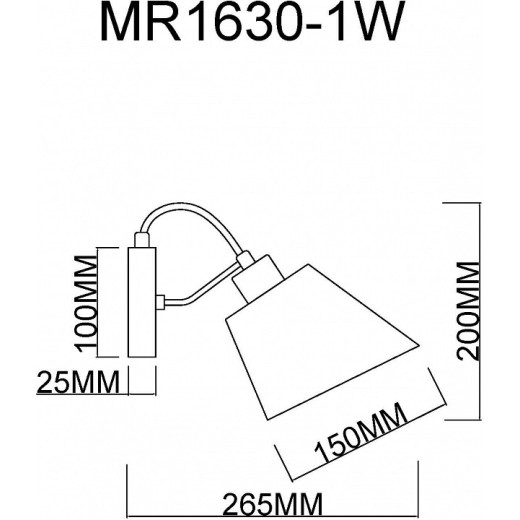 Бра MyFar Amber MR1630-1W