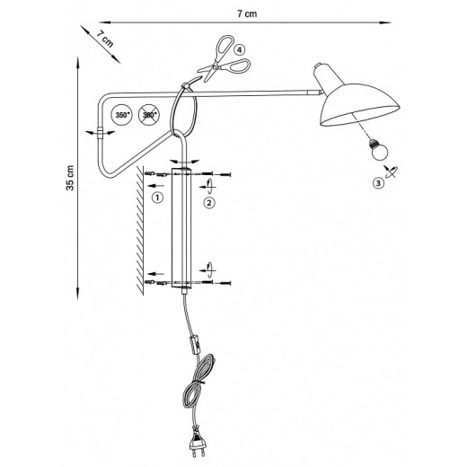 Бра Lightstar Loft 765647