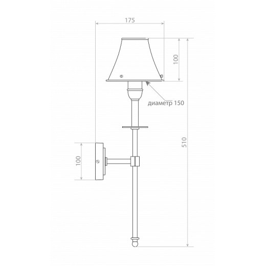 Бра Covali  WL-52148/31462