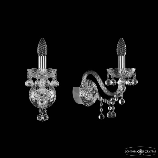 Бра Bohemia Ivele Crystal 1409 1409B/1/160 Ni