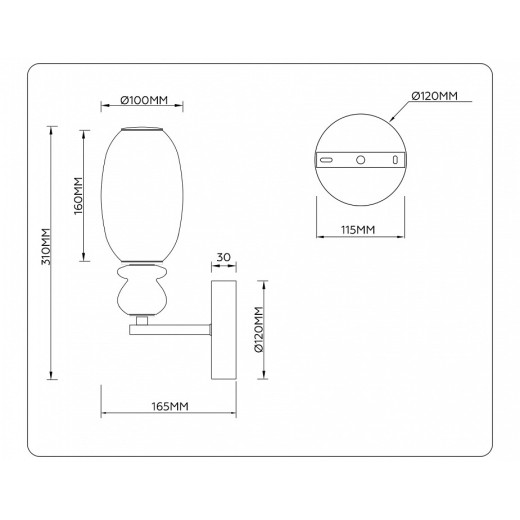 Бра Ambrella Light LH LH53148