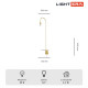 Бра LIGHTERA Cuneo LE422W-1BR