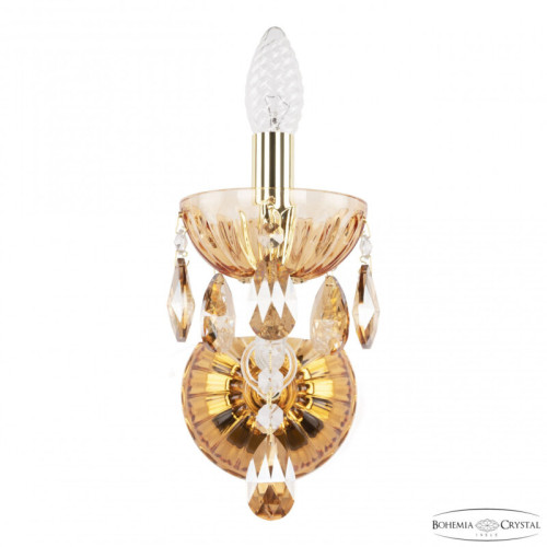 Бра Bohemia Ivele Crystal 5413 5413B/1/165 G Amber/M-1H K721