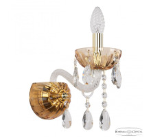 Бра Bohemia Ivele Crystal 5413 5413B/1/165 G Amber/M-1H