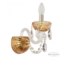 Бра Bohemia Ivele Crystal 5402 5402B/1/141 G Amber/M-1G