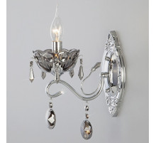 Бра Eurosvet Teodore 10103/1 хром/дымчатый хрусталь Strotskis