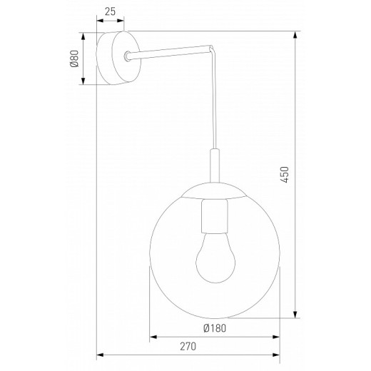 Бра TK Lighting Esme 5389 Esme