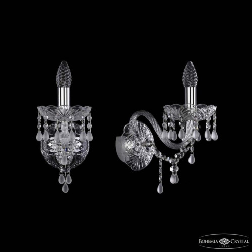 Бра Bohemia Ivele Crystal 1410 1410B/1/160/XL Ni V0300