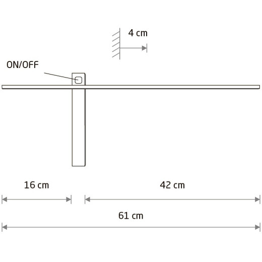 Бра Nowodvorski Impulse Led S 8115