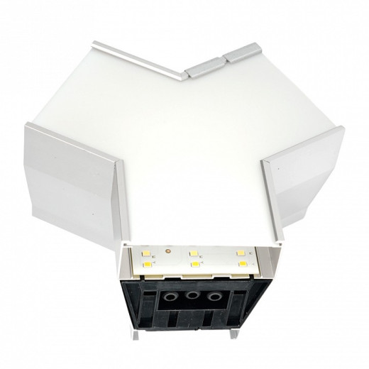 Соединитель угловой Y-образный накладной Feron AL4036Y 51873